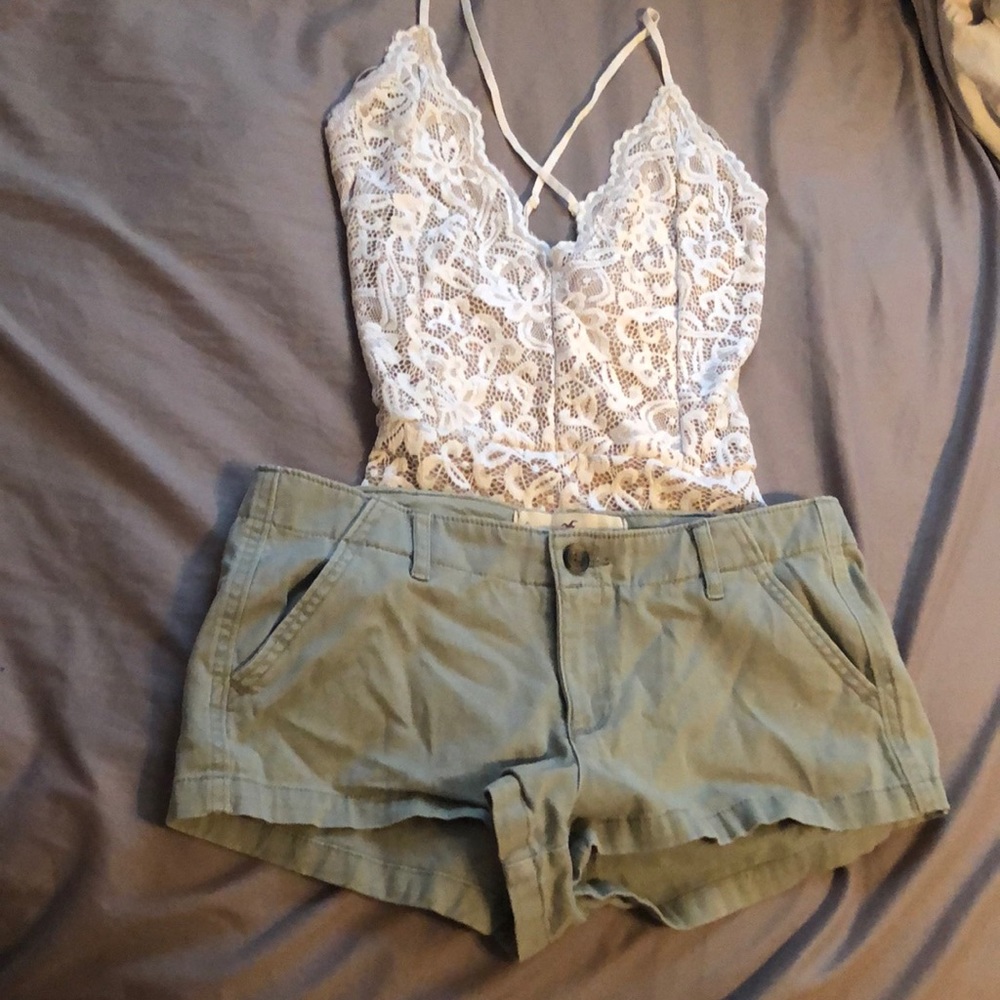 Light Green Shorts